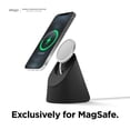 thumbnail image 2 of Soporte de Carga elago MS1 Negro Compatible con Magsafe de Silicona Premium para iPhone 16, 15, 14,, 2 of 7