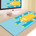 thumbnail image 2 of Alfombrilla de ratón para perro, alfombrilla de ratón del juego, impermeable, gruesa, de gran tamaño, para teclado de ordenador, 90x40cm, 2 of 2
