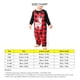 thumbnail image 4 of Conjunto de pijamas a juego para la familia, ropa de dormir de manga larga a cuadros con estampado de ciervos navideños para bebés y adultos, conjunto de pijamas familiares para bebés de 9 a 12 meses, 4 of 5