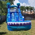 thumbnail image 2 of JumpOrange Outdoor Electric Commercial Grade Inflatable Water Slide with Splash Pool for Adults and Kids with Blower, 2 of 4