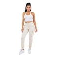 thumbnail image 4 of G-Style USA Women's Drawstring Waist Cargo Jogger Pants RJJ5608 Ivory Large, 4 of 4