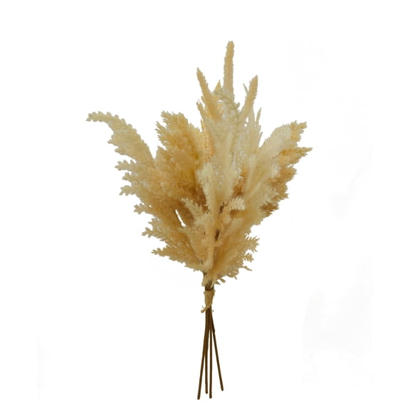 Mainstays Indoor 22 in Artificial Pampas Mixed Bouquet, Cream