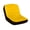 Yellow, variant on JUANCHENG Riding Lawn Mower Tractor for Seat Cover Padded Comfort Pad Storage Gray/Yellow Yellow