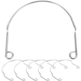 thumbnail image 1 of Shisuyan Replacement Pool Table Accessories Aluminium Alloy 6Pcs 5.3X4.7X1In, 1 of 8