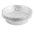 thumbnail image 1 of Lot de 10 Moules à Pâtisserie Jetables en Aluminium, Plateaux de Four Réutilisables pour Rôtir, Griller, Préparation de Repas, Idéal pour les Fêtes, le Camping, 1 of 8