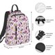 thumbnail image 2 of Disketp Wine Mochila Ligera e Impermeable, Mochila de Día Resistente para Viajes, Senderismo y Uso Diario para Hombre y Mujer, 2 of 7