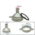 thumbnail image 3 of qifei Water Pump Aluminum Pipe Connector With Rubber Gasket Water Pump Connecting Pipe, 3 of 9