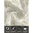 thumbnail image 7 of Green Flowers Cloth Napkins Set of 8 Reusable Dinner Napkins, Vintage Country Ethnic Tribal Artwork Cocktail Napkin Washable Table Napkins for Wedding/Holiday Party/Baby Shower 20"x20", 7 of 7