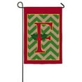thumbnail image 4 of Evergreen Flag & Garden Holly Monogram Garden Flag, 4 of 7