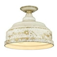 thumbnail image 1 of Golden Lighting 0806-SF AI Keating Semi-Affleurant, Ivoire Antique, 1 of 1