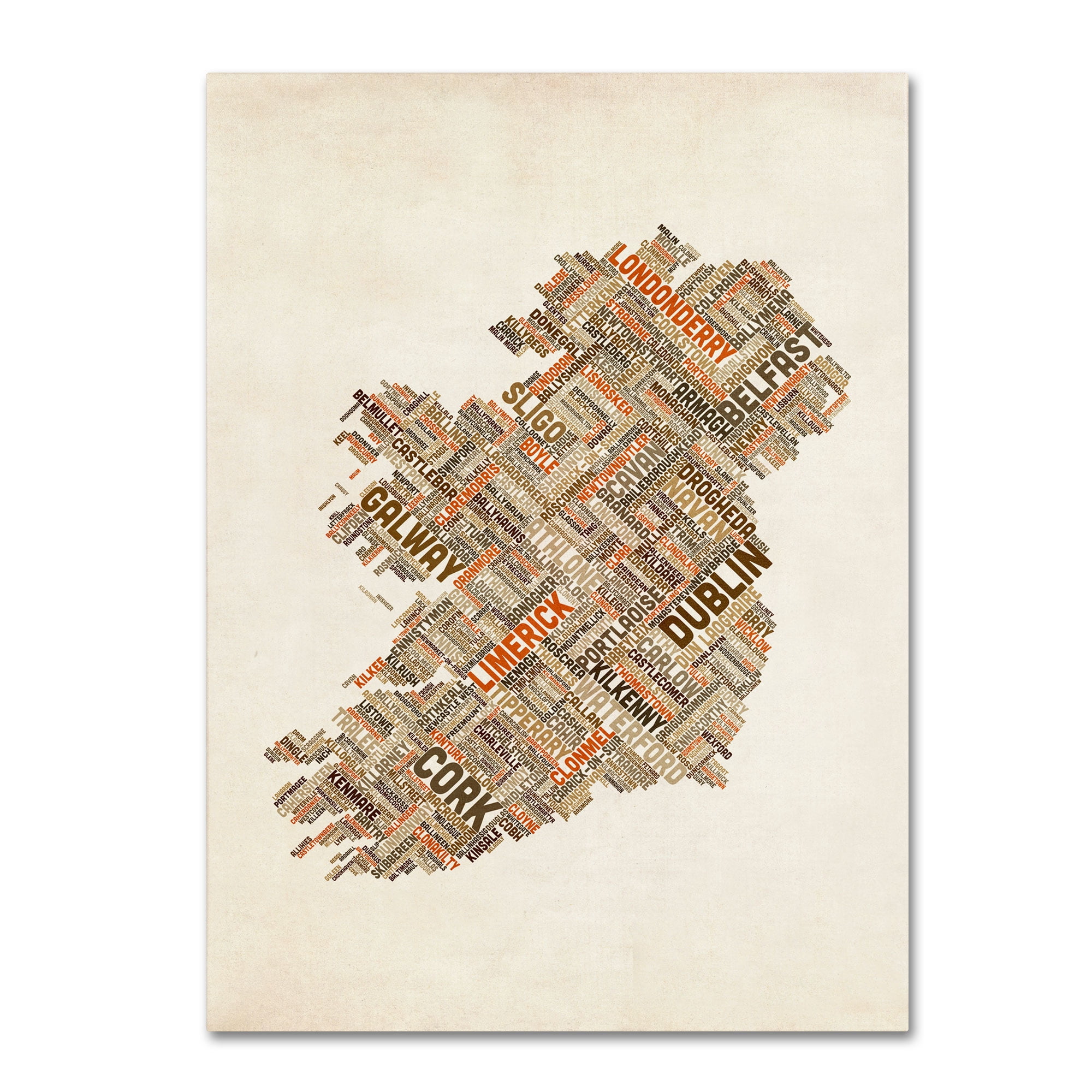 Trademark Fine Art "Ireland III" Canvas Wall Art by Michael Tompsett