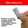 thumbnail image 3 of Single Edge Razor Industrial Blades for Scraper Flat Razor Blade Suitable for Removing Labels - Decals Stickers and Old Paint (100 pcs), 3 of 5