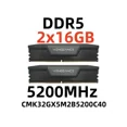 thumbnail image 1 of RAM VENGEANCE DDR5 5200 MHz 32 Go pour Ordinateurs de Bureau, 1 of 3