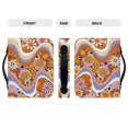 thumbnail image 4 of HELLHERO Retro Floral Print Bible Cover with Storage Bookmark Belt Church Bible Bag for Outdoor Study, PU Leather Bible Covers for Bible Study, 4 of 12