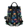 thumbnail image 2 of FORMRS Women's Travel Backpack Purse Anti-Theft Hidden Pockets Casual Shoulder Bag, Rainbow Space Cat, 2 of 7