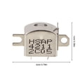 thumbnail image 2 of BRIGHTFUFU Seamless Operation Recorder Button Accessory Metal Silver 1Pack, 2 of 8