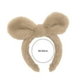 thumbnail image 5 of Eoperou Hair Hoop Non-slip Ultra Soft Cosplay Headdress Plush Bear Ears Plush Headband Hair Accessories, 5 of 7
