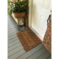 thumbnail image 3 of The Rug Hub Indoor Outdoor Synthetic Coco Coir Doormat 24"X36", 3 of 5
