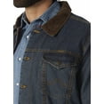 thumbnail image 3 of Wrangler Veste en Denim Doublée Style Western pour Homme, 3 of 3