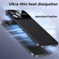 thumbnail image 5 of Dteck Magnetic Case for iPhone 16 Pro,Luxury Leather Case Compatible with MagSafe Shockproof Heat Dissipation Bumper Cover for iPhone 16 Pro,Black, 5 of 8