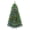 Green, variant on EDX 4.5ft Pre-lit Snow Flocked Artificial Christmas Tree, Prelighted Artificial Xmas Tree, With 347 Branch Tips, 120 Incandescent Lights & Foldable Base, For Home, Office, Party Decor