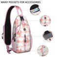 thumbnail image 2 of Crab Marine Sling Backpack for Women Men Travel Sling Bag Chest Bag for Vacation Party Daily Use Hiking Sling Pack Trendy Sling Backpack, 2 of 6