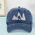 thumbnail image 3 of Hats for Men Women - Funny Embroidered Baseball Cap, Adjustable, Washed, Black, One Size, for Outdoor Activities, 3 of 4
