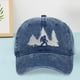 thumbnail image 3 of Gorra Divertida Ajustable Lavada Y Bordada Para Hombre Y Mujer Gorra De Béisbol Bordada Negra Talla Única, 3 of 4
