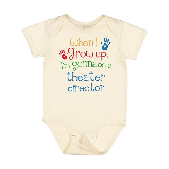 Inktastic Theater Director Future Boys or Girls Baby Bodysuit