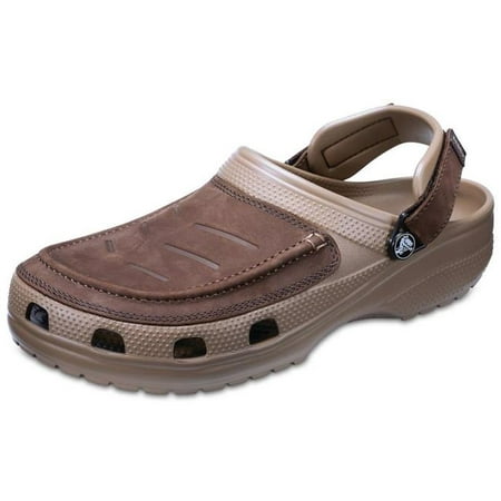 Crocs 205177-22YM7 Mens Yukon Vista Clog - Espresso & Khaki - M7 ...