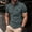 Dark Gray, variant on Blmnix Baggy Men's T-Shirts Golf Shirts Polo Shirt Muscle Shirt Short Sleeve Collared Gray Mens Summer Shirts,XL