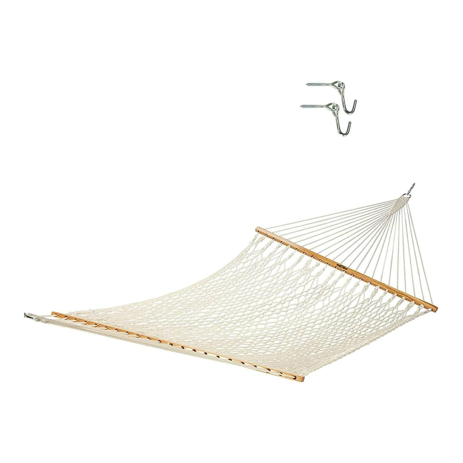 Hammock Source 2 Person White Rope Hammock