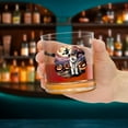 thumbnail image 4 of Spooky Halloween Night Witch Akita Glowing Pumpkins 11oz Whiskey Glass Mug Inu Dog Lover Whiskey Cocktail Glasses Cup - 12015, 4 of 5