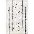 thumbnail image 4 of nuLOOM Avril Machine Washable Stripe Wool Area Rug, 6' x 9', Avril Ivory, 4 of 6