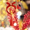 thumbnail image 2 of HILABEE 2024 Chinese New Year Hanging Decoration Charm Tassel Ornament Red Decorative Lucky Fu Character for Door Home Party Supplies B, 2 of 7