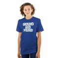 thumbnail image 3 of Ground Pound Muay Thai Fighter Plus Size Crewneck Graphic Tee Shirt Brisco Brands 4X, 3 of 5