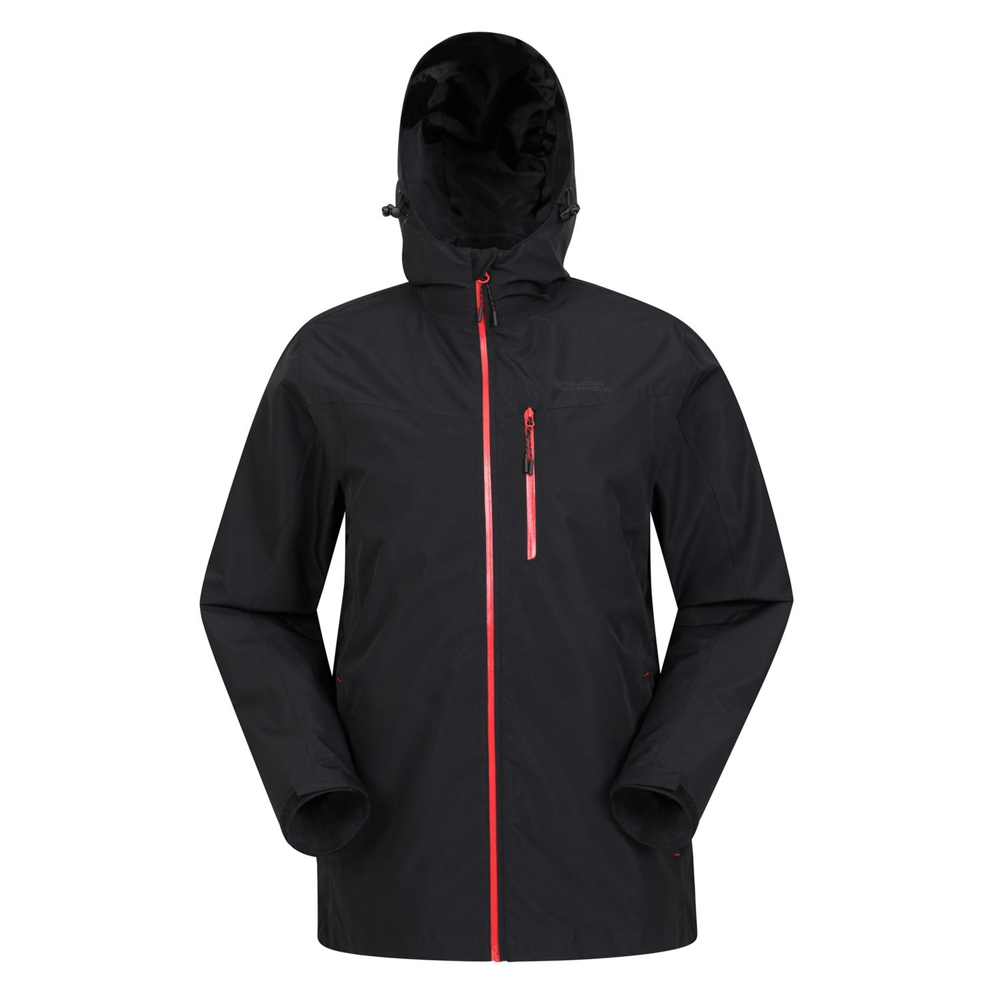 Mountain Warehouse Brisk Extreme Mens Waterproof Jacket Taped Seams Coat Cagoule