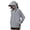 Gray, variant on Womens UPF 50+ Sun Protection Hoodie Jacket Lightweight Quick Dry UV Shirt with Zipper Pocket for Hiking Outdoor Wear Blue