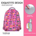 thumbnail image 5 of Elephant Print School Backpack - Durable Waterproof Bookbag for Students, Ergonomic Laptop Backpack for College, Cute Gift for Teens, 5 of 6