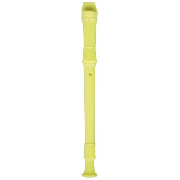 Eigraketly Grabadoras ABS herramienta de instrumento Musical clarinete largo accesorios de ambiente portátil flauta para niños para estudiantes Accesorios para instrumentos musicales Amarillo Eigraketly OD020717-01