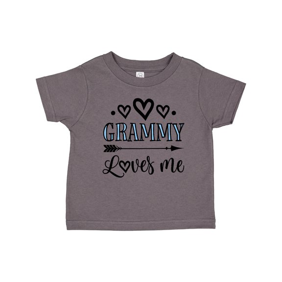 Inktastic My Grammy Loves Me Grandchild Girls Toddler T-Shirt