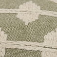 thumbnail image 2 of Rizzy Home Green 14"X20" Diamond Woven Poly Filled Throw Pillow, 2 of 5