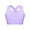 Purple, variant on inhzoy Kids Girls Gymnastic Crop Top Yoga Workout Sports Bra Top Cirss Cross Back Vest Tank Top Pink 8