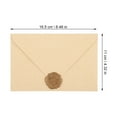 thumbnail image 5 of DECORNIJIA 6 Sets Retro Envelopes Paper Vintage Style for Tiny, 5 of 8