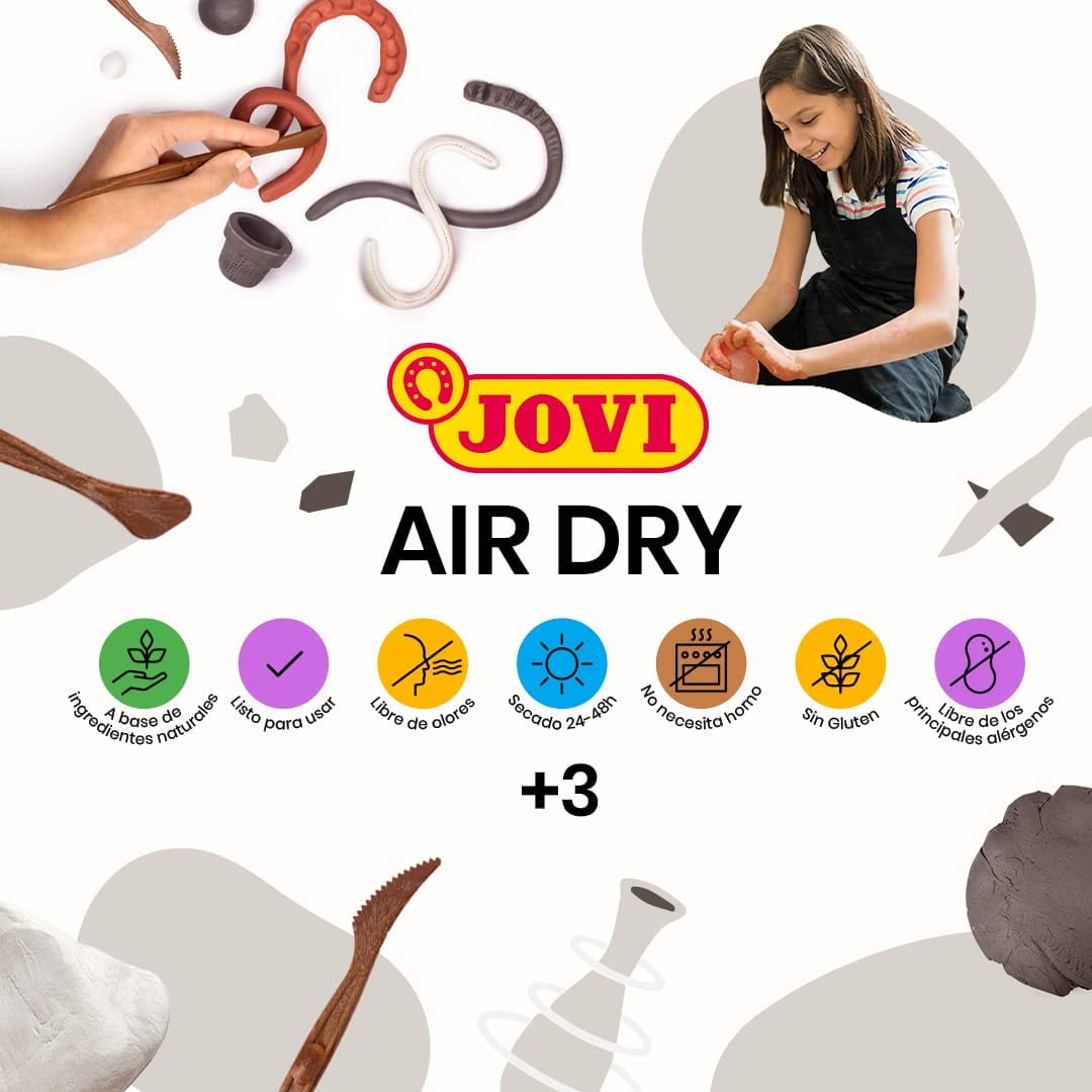 Jovi Air Hardening Clay 2.2lb-White
