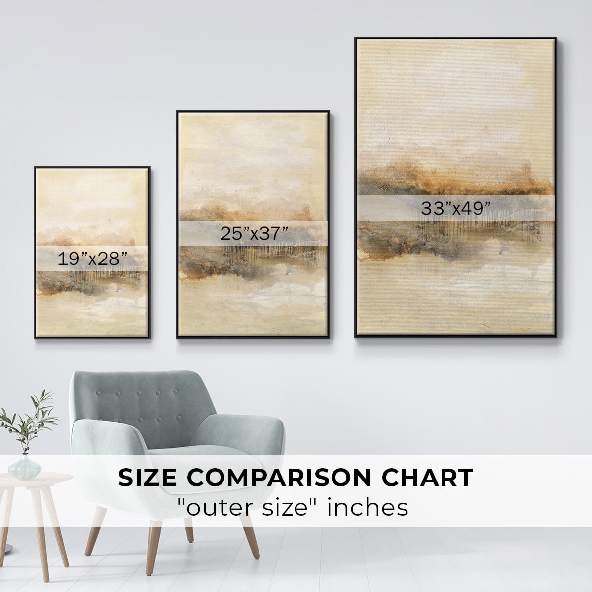 Keeping Secrets I Framed Premium Gallery Wrapped Canvas - Ready to Hang - 17 x 25 - Black Floating Frame