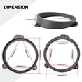 thumbnail image 4 of Adaptador de altavoz de puerta delantera RED WOLF de 6.5 pulgadas para Subaru, 4 of 7