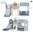 thumbnail image 3 of XJD Hdpe Indoor Kids Slide, 190lbs, 74.01"x67..2"x43.3", 3 of 9