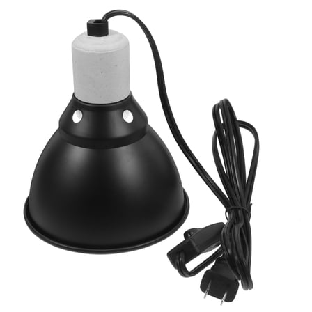 HEANUJJ Lizard Light Fixture Reptile Light Fixture Iron Temperature Control Pet Care 1Set