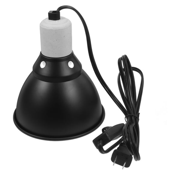 HEANUJJ Lizard Light Fixture Reptile Light Fixture Iron Temperature Control Pet Care 1Set